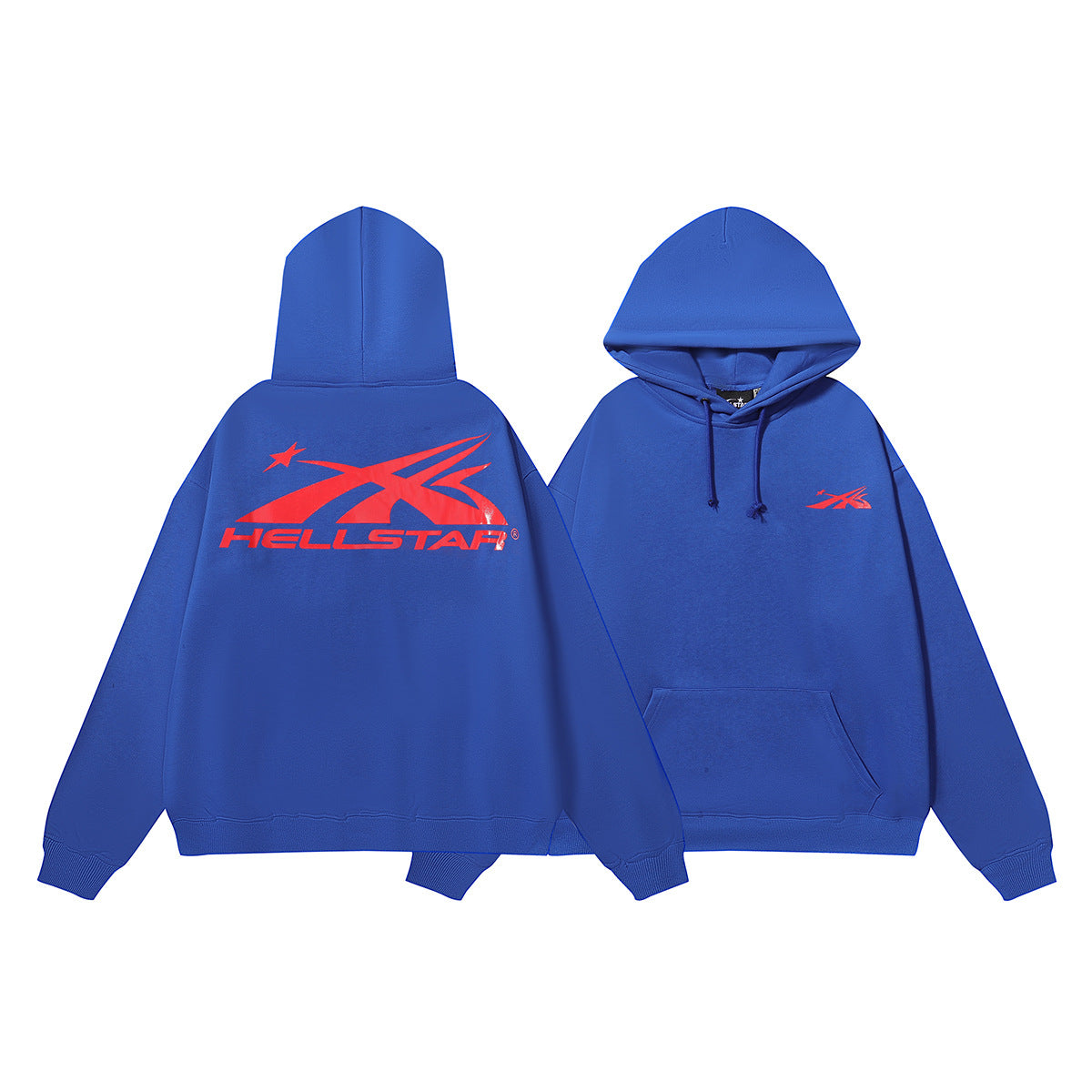 Retro Cotton Hoodie and Sweatpants Set