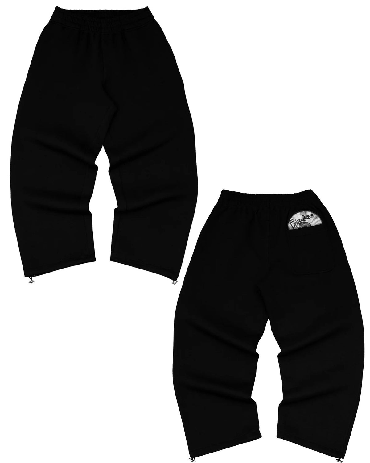 CD Print Hoodie and Joggers Set