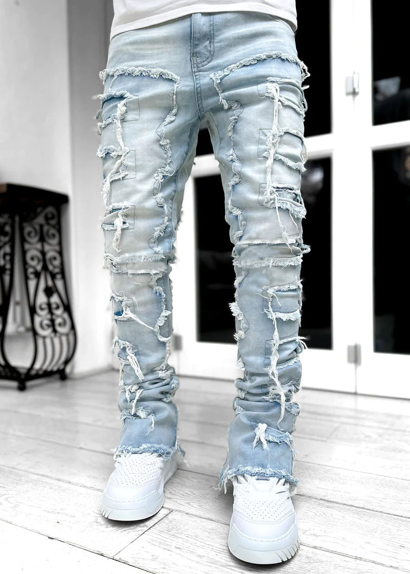 Men's Stretch Straight Jeans