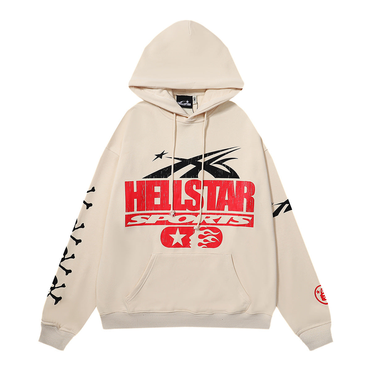 Retro Cotton Hoodie and Sweatpants Set